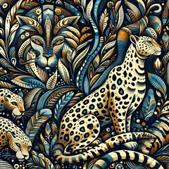 Abstract pattern inspired by animal camouflage Unique and eye ca