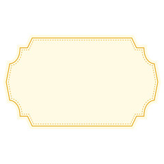 Obraz premium Vintage Label Frame