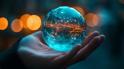 Fototapeta premium Leverage market forecasts to set clear goals for 2025 success.