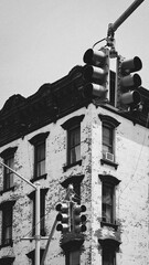 Postcard shots of the city in black and white