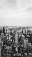 Panorama of a big city