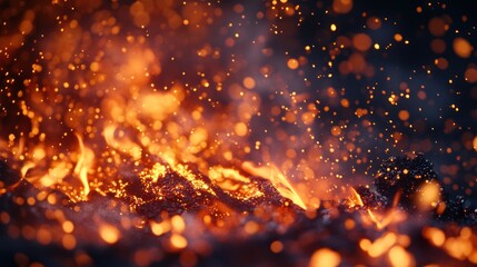 Fiery Embers and Sparks