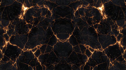 A wallpaper design showcasing a marble finish in multiple blue hues, adorned with natural swirling and intricate designs.