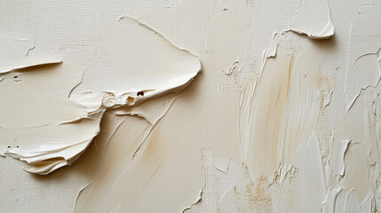 Creamy Paint Texture Close-Up