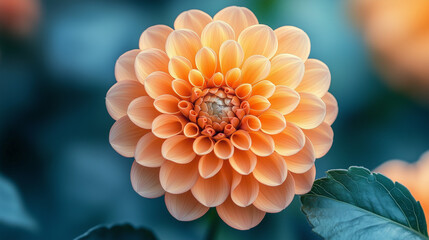 Vibrant Dahlia Flower Close-Up