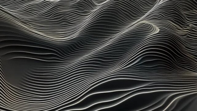 Abstract Digital Data Wave motion background 4k video, abstract background HD video
