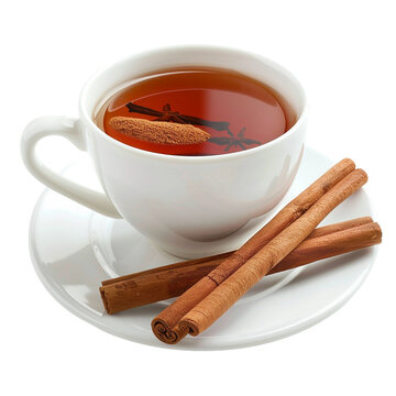 recommend clip art: Cup of tea with cinnamon sticks clip art