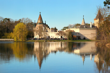 Obraz premium Laxenburg, Lower Austria. Water Castle in Laxenburg