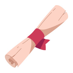 old paper roll