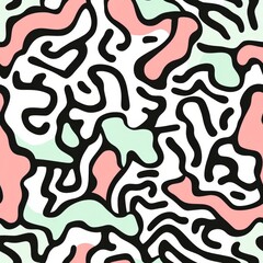 Fototapeta premium Abstract Colorful Pattern Design