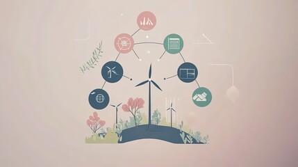 graphic resource for net zero