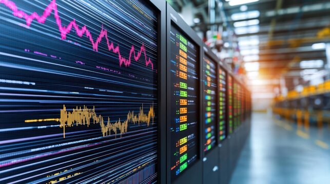 Financial dashboard with solar energy stocks highlighted, upward trend in dividends