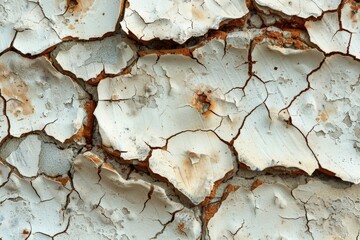 Fototapeta premium Surface wall concrete pattern for vintage background with rusty damage.