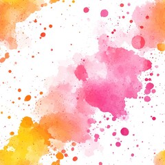 Obraz premium Abstract Watercolor Splash Pattern Design