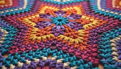 Intricate Handmade Star Blanket Pattern