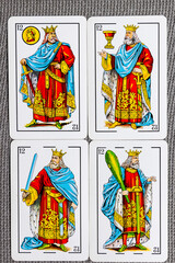 cards from the Spanish deck of playing cards
