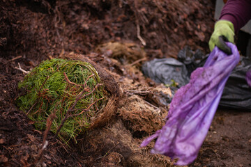 City ​​green waste dump