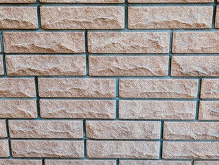 decorative brick wall background facade