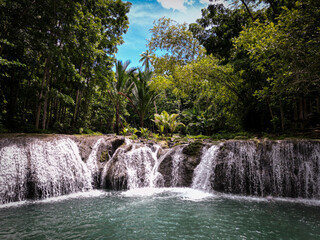 Beautiful waterfalls, Siquijor, The Philippines