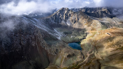 Mountain landscapes of the Caucasus, Russia