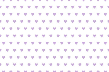 ハートの背景素材（薄紫）、壁紙、パターン、シームレス、透過