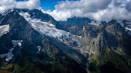 Mountain landscapes of the Caucasus, Russia