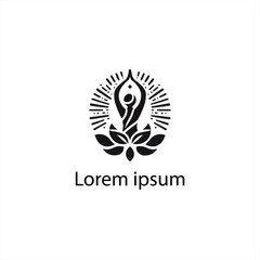A Yoga Logo Design