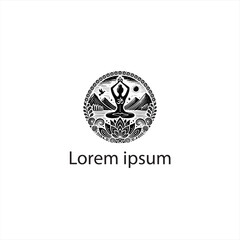 Fototapeta premium A Yoga Logo Design