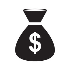 Investment, money, money bag icon