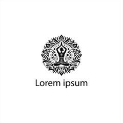 A Yoga Logo Design