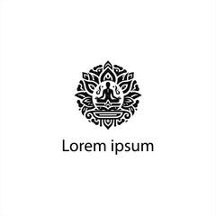 A Yoga Logo Design