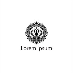 Fototapeta premium A Yoga Logo Design