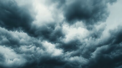 Obraz premium Passenger airplane navigating turbulent skies over a stormy landscape