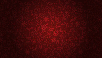 Christmas Seamless Pattern. Snowflake Background. Christmas seamless pattern design for background, wallpaper, textile design