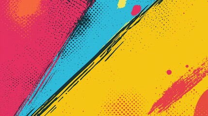 Vibrant Abstract Colorful Background Design