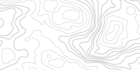 Abstract Topographic Contour Line Pattern in Black and White, Transparent PNG Topographic line map. Modern design with White background with topographic wavy pattern design.