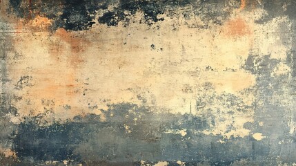 Fototapeta premium An abstract background with a weathered texture, reminiscent of aged and worn materials