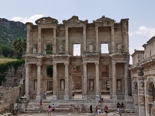 Ephesus, the most important Greek city in Ionian Asia Minor, the ruins of which lie near the modern village of Selƈuk in western Turkey.