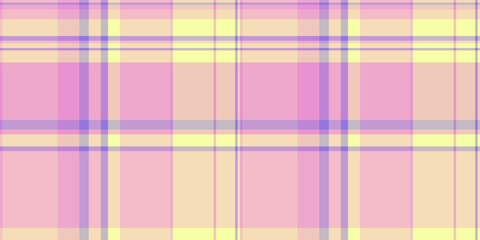 Yuletide texture fabric background, glamor plaid vector check. 30s textile seamless tartan pattern in light and wheat colors.