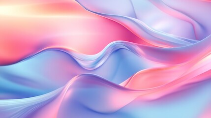 Fototapeta premium Smooth Light Blue Gradient Abstract Banner Design for Backgrounds