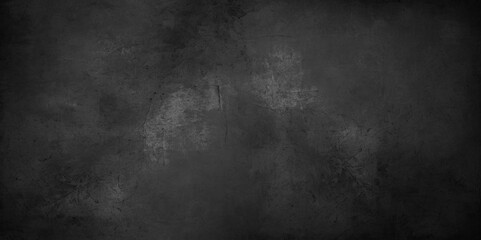Dark grey textured concrete wall background, Grey grunge textured wall background
