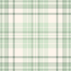 London pattern fabric vector, harmony background plaid textile. Indoor seamless check texture tartan in pastel and sea shell colors.
