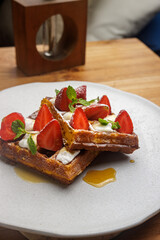 Breakfast and brunch menu