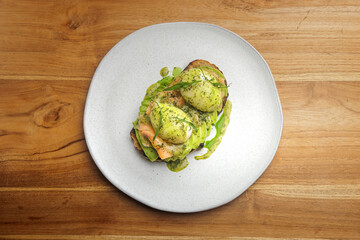 Breakfast and brunch menu