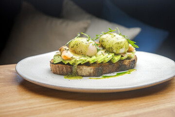 Breakfast and brunch menu
