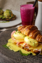 Breakfast and brunch menu