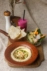 Breakfast and brunch menu