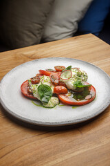 Breakfast and brunch menu