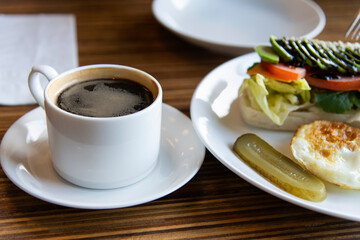 coffee with breakfast