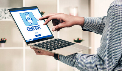 Chatbot software application for modish online business that automatically reply to customer...